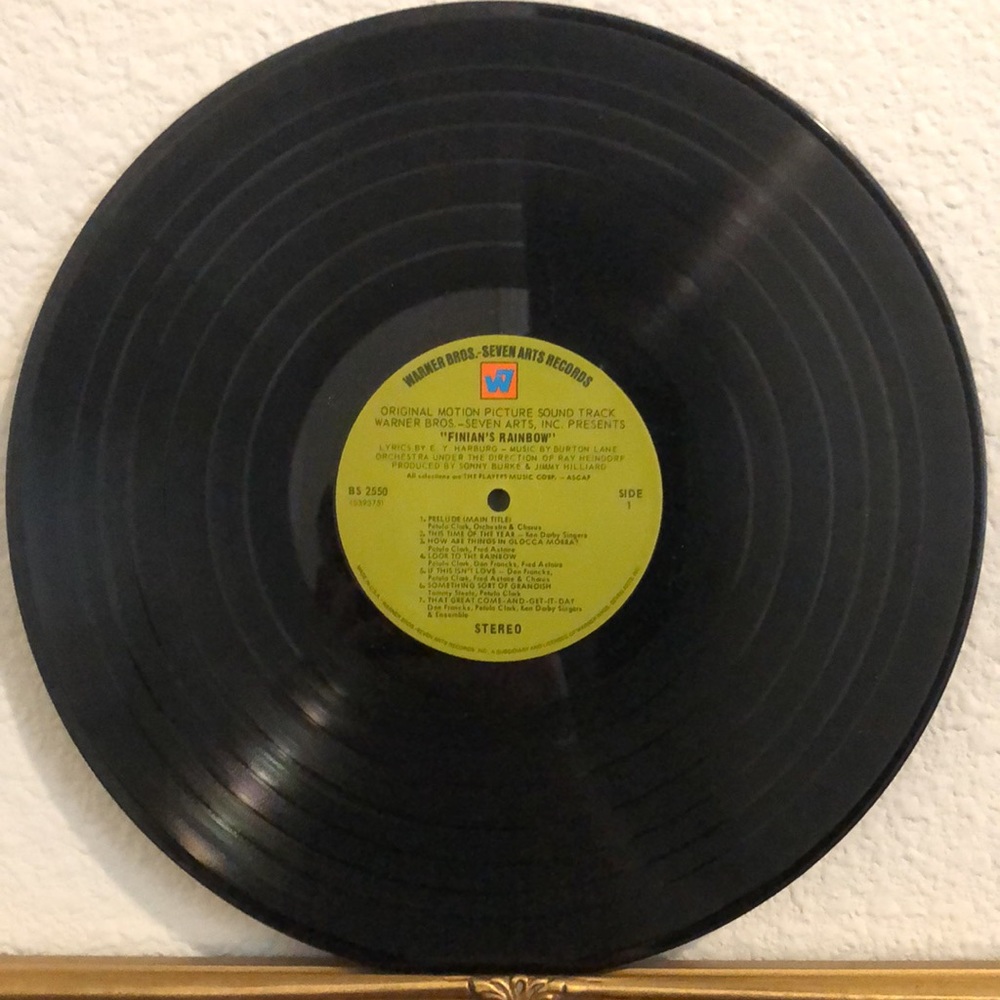 Finian's Rainbow Original Movie Soundtrack Vinyl Lp '68